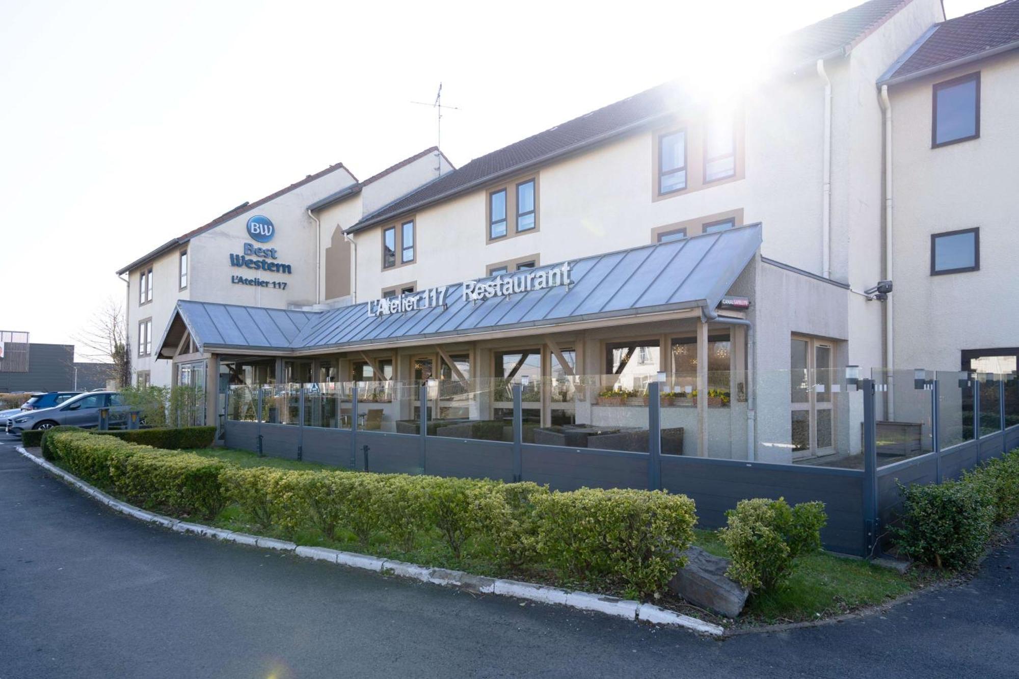 Best Western l'Atelier 117 Maubeuge Exterior foto