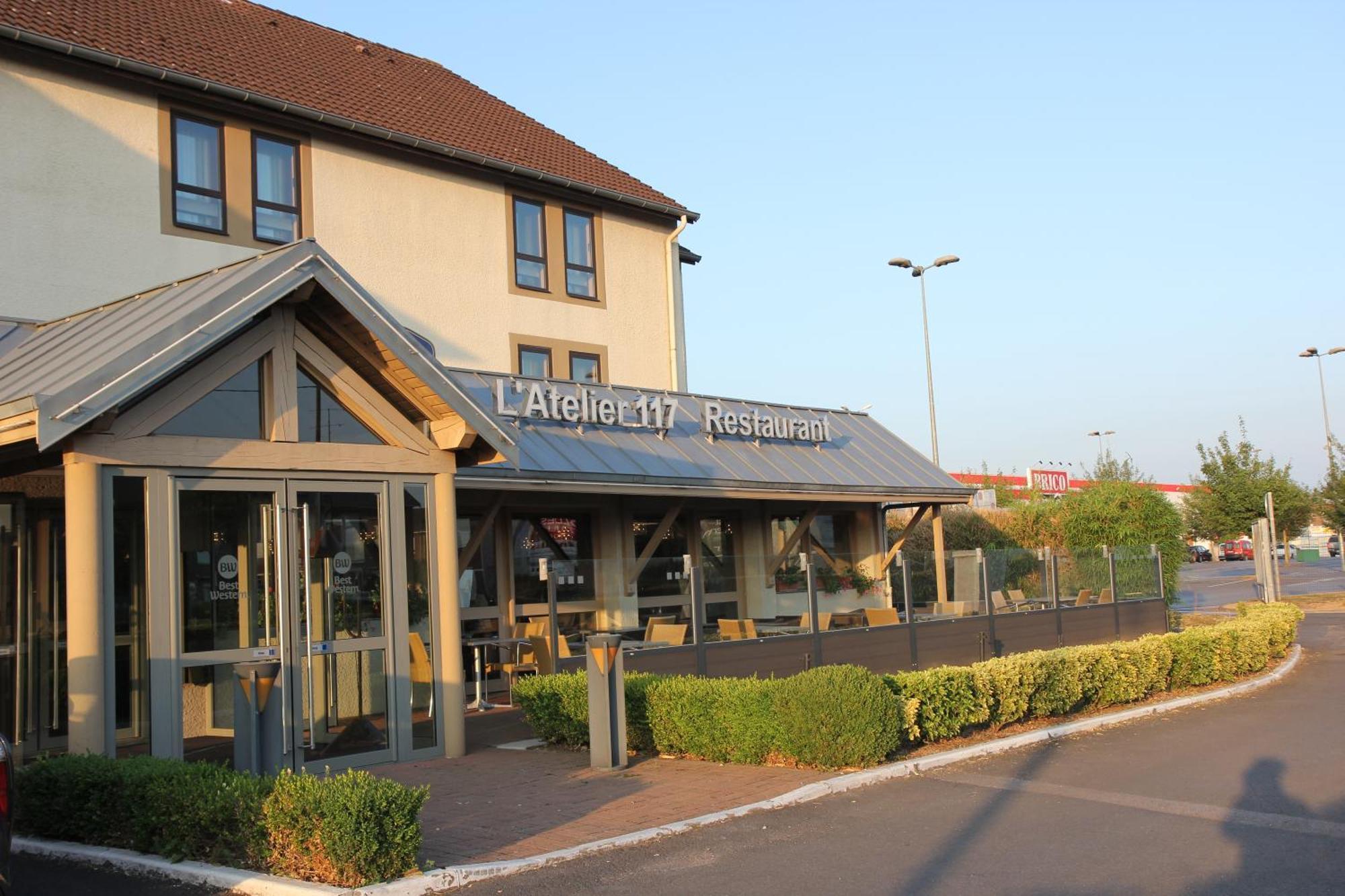 Best Western l'Atelier 117 Maubeuge Exterior foto